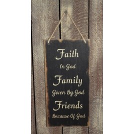 3469FFF - Faith Family Friends Sign 3469FFF - Faith Family Friends Sign