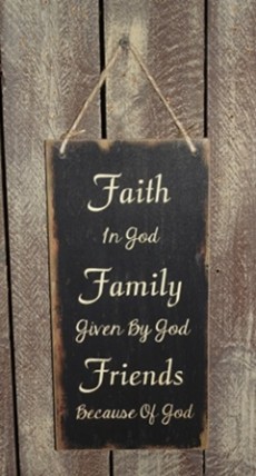 3469FFF - Faith Family Friends Sign 3469FFF - Faith Family Friends Sign
