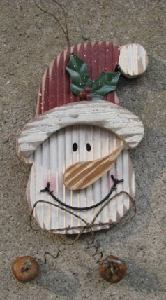 34906T- Santa Face w/2 Bells wood sign 34906T- Santa Face w/2 Bells wood sign