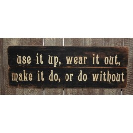 3550UIP-Use it Up, Wear it Out