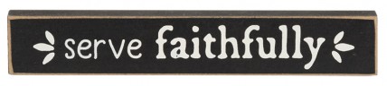 37000 SF Serve Faithfully wood block 37000 SF Serve Faithfully wood block