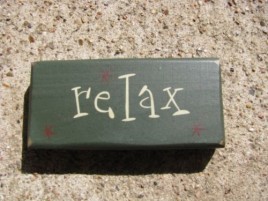4008R - Relax Mini wood block Green