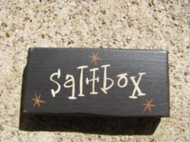 4008S - Saltbox Mini wood block Black