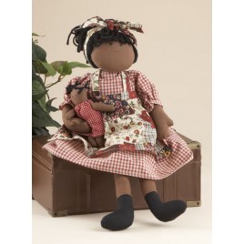 41791BD- Black Doll w/ Baby 41791BD- Black Doll w/ Baby