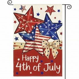 6VMQ75QWK8 Happy 4th of July Patriotic Garden Flag Double Sided 6VMQ75QWK8 Happy 4th of July Patriotic Garden Flag Double Sided