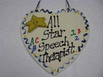 Speech Therapist Teacher Gifts 5020ST  All Star Speech Therapist