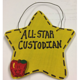 Teacher Gifts 5041 All Star Custodian