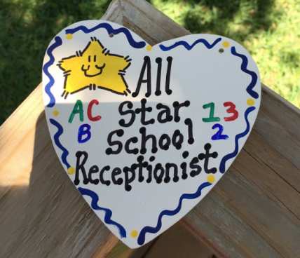 Teacher Gifts 5045 All Star School Receptionist  