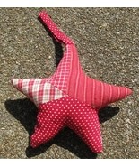 Primitive Decor 50648S - Star Patchwork Cloth Ornament