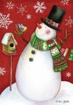 Frosty Friends Garden Flag Frosty Friends Garden Flag