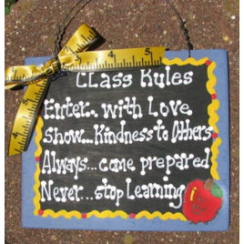 Teacher Gift 5107 Class Rules Teacher Gift 5107 Class Rules