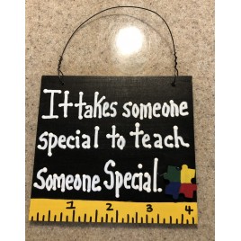  Teacher Gift 5318SS - It takes someone speical to teach someone special Autism 