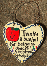 Teacher Gift  6007 Thanks a Bushel Special Assistant Principal 