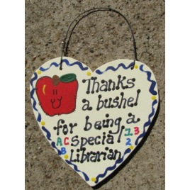 Teacher Gift  6013 Thanks a Bushel Special Librarian
