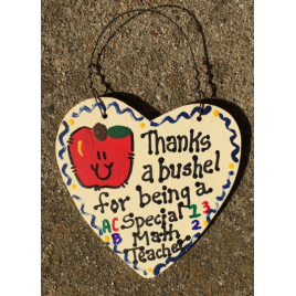 Teacher Gift Thanks a Bushel 6020 Special Math Teacher Teacher Gift Thanks a Bushel 6020 Special Math Teacher