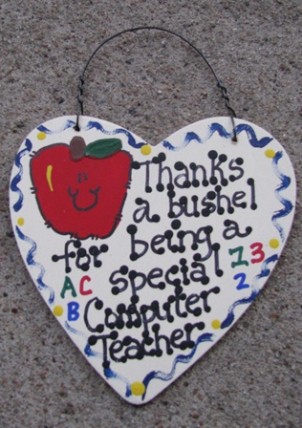 Computer Teacher Gift 6021 Thanks a Bushel Special Computer Teacher Computer Teacher Gift 6021 Thanks a Bushel Special Computer Teacher