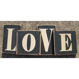60653LB - Chunky Love Wood Block 60653LB - Chunky Love Wood Block