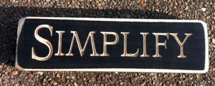 Primitive Engraved Wood Block 6421 - Simplify Primitive Engraved Wood Block 6421 - Simplify
