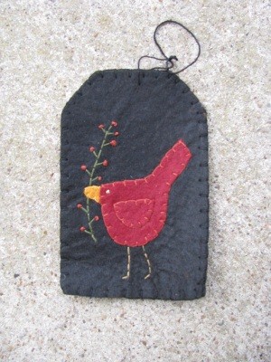 GT6718C- Cardinal Felt Gift Tag GT6718C- Cardinal Felt Gift Tag