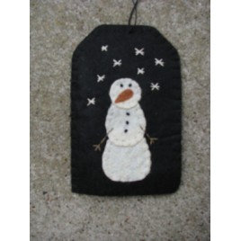 GT6718S - Snowman Felt Gift Tag
