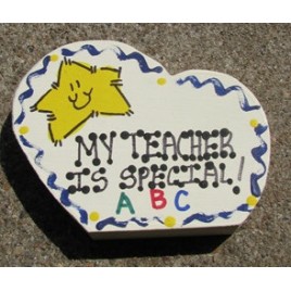 Teacher Gifts 69 My Teacher is Special Wood Heart Teacher Gifts 69 My Teacher is Special Wood Heart