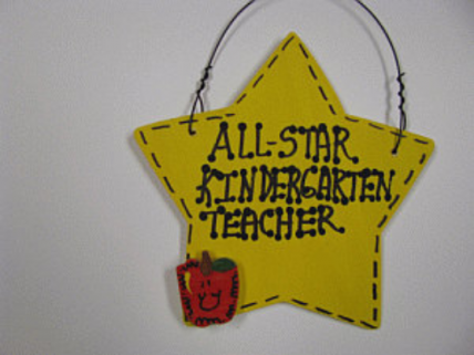 Teacher Gift 7004 All Star Kindergarten Teacher Handmade Teacher Gift 7004 All Star Kindergarten Teacher Handmade