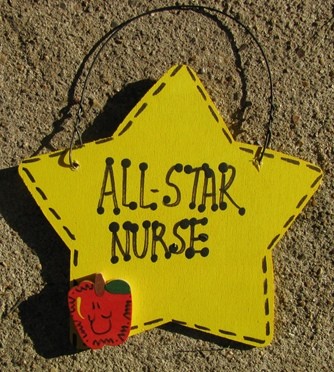 Teacher Nurse Gifts Yellow 7011 All Star Nurse