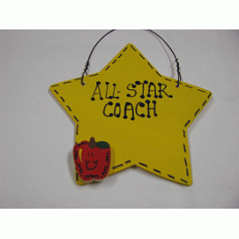   Teacher Gifts Yellow 7016 All Star Coach