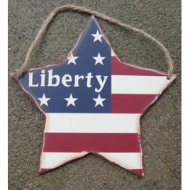 704-258LS - Liberty wood sign 704-258LS - Liberty wood sign