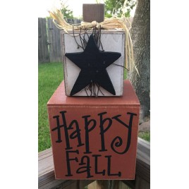 Fall Decor 73060NB - Happy Fall Wood Stacking Boxes Fall Decor 73060NB - Happy Fall Wood Stacking Boxes