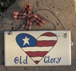 79315OG - Old Glory wood sign