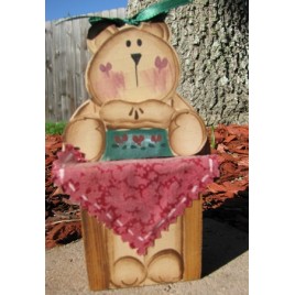 798BPG - Bear Green with Pie 