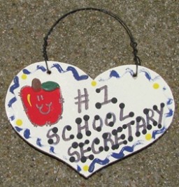 School Bus Monitor Gifts Number One 818  School Secretary