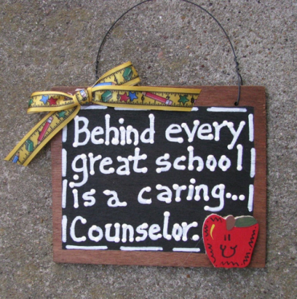Teacher Gift 81C Behind Every Great School is a Caring Counselor Wood Slate Teacher Gift 81C Behind Every Great School is a Caring Counselor Wood Slate