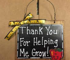 Teacher Gifts 81TYHG Thank You for Helping me Grow! Teacher Slate Blackboard Teacher Gifts 81TYHG Thank You for Helping me Grow! Teacher Slate Blackboard