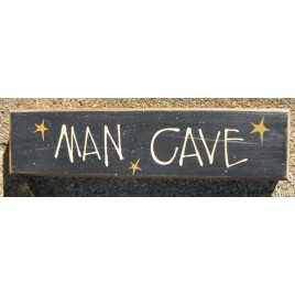 82210M - Man Cave wood block 82210M - Man Cave wood block