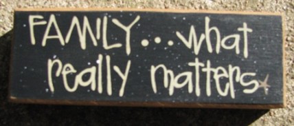 82249W-Family...What really matters wood block 82249W-Family...What really matters wood block