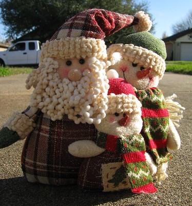 87679SAT-Santa & 2 Snowman Family 87679SAT-Santa & 2 Snowman Family