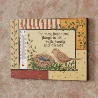 8W1254-Bird Nest The Most Important Things in Life - Faith Family and Friends 8W1254-Bird Nest The Most Important Things in Life - Faith Family and Friends