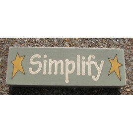 Primitive Wood Block 8W1566S - Simplify Primitive Wood Block 8W1566S - Simplify