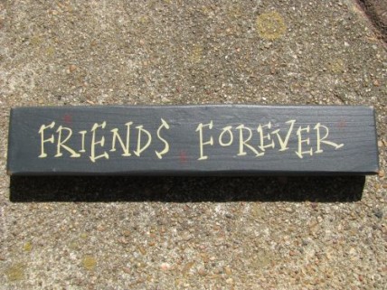 M9002FF- Friends Forever Wood block M9002FF- Friends Forever Wood block
