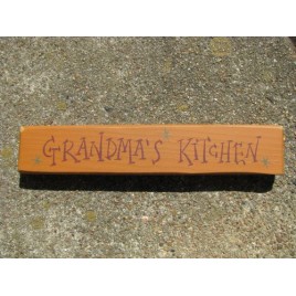 9002GK - Grandma's Kitchen Wood Block 9002GK - Grandma's Kitchen Wood Block