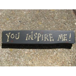 M9006YIM - You Inspire Me wood block 