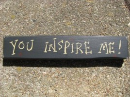 M9006YIM - You Inspire Me wood block 
