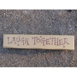 9008LT- Laugh Together wood Block