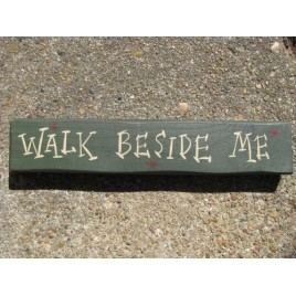 M9009WBM- Walk Beside Me wood block M9009WBM- Walk Beside Me wood block
