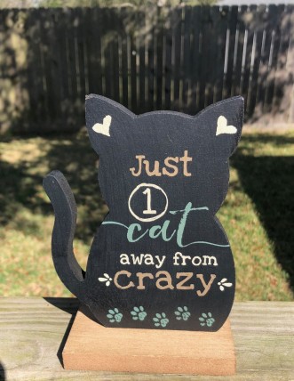 G34286CC - Just one cat away from crazy G34286CC - Just one cat away from crazy