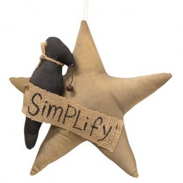Simplify Star With Crow Ornament Simplify Star With Crow Ornament