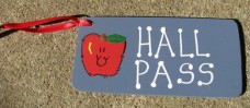 Teacher Gifts 5200 - Blue Hall Pass Teacher Gifts 5200 - Blue Hall Pass