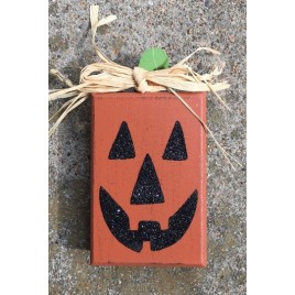 H62231 - Wood Pumpkin Block 
